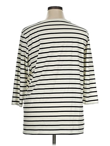 Lands' End 3/4 Sleeve T-Shirt (view 2)