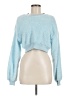 Flirtitude 100% Polyester Blue Pullover Sweater Size M - photo 1