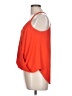 Naked Zebra 100% Polyester Orange Sleeveless Blouse Size L - photo 5