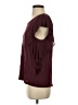 Hinge 100% Modal Burgundy Short Sleeve Top Size XS - photo 5