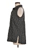 Pure Amici Black Sleeveless Button-Down Shirt Size M - photo 5