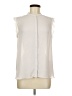 Q&A 100% Polyester Ivory Sleeveless Blouse Size M - photo 1