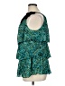 Valerie Stevens 100% Nylon Teal Sleeveless Blouse Size XL - photo 5