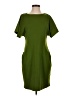 Mossimo Solid Green Casual Dress Size S - photo 1