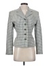 Evan Picone Houndstooth Gray Blazer Size 4 - photo 1