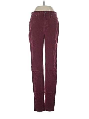 Madewell Tall 10" High-Rise Skinny Jeans: Stretch Velvet Edition (view 1)