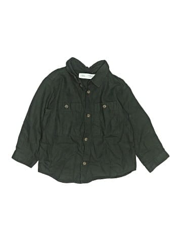Zara Long Sleeve Button-Down Shirt (view 1)