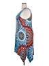 Popyoung Paisley Blue Casual Dress Size 2X - photo 5