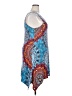 Popyoung Paisley Blue Casual Dress Size 2X - photo 4