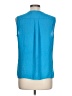 Violet & Claire 100% Polyester Blue Sleeveless Blouse Size L - photo 2