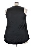 River Island 100% Polyester Black Sleeveless Blouse Size 24 - photo 2