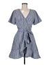 JOA 100% Polyester Blue Casual Dress Size M - photo 1