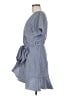 JOA 100% Polyester Blue Casual Dress Size M - photo 5