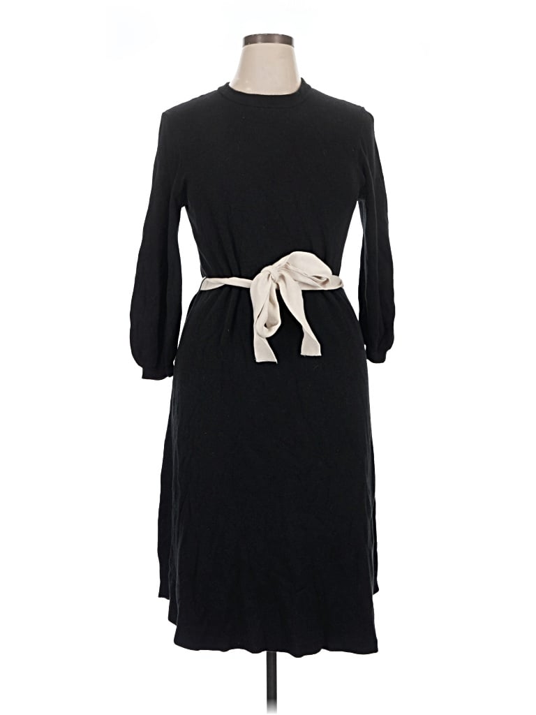 Pre-owned Who What Wear Casual Dress In Black