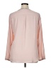 NY Collection 100% Polyester Pink Long Sleeve Blouse Size XL - photo 2