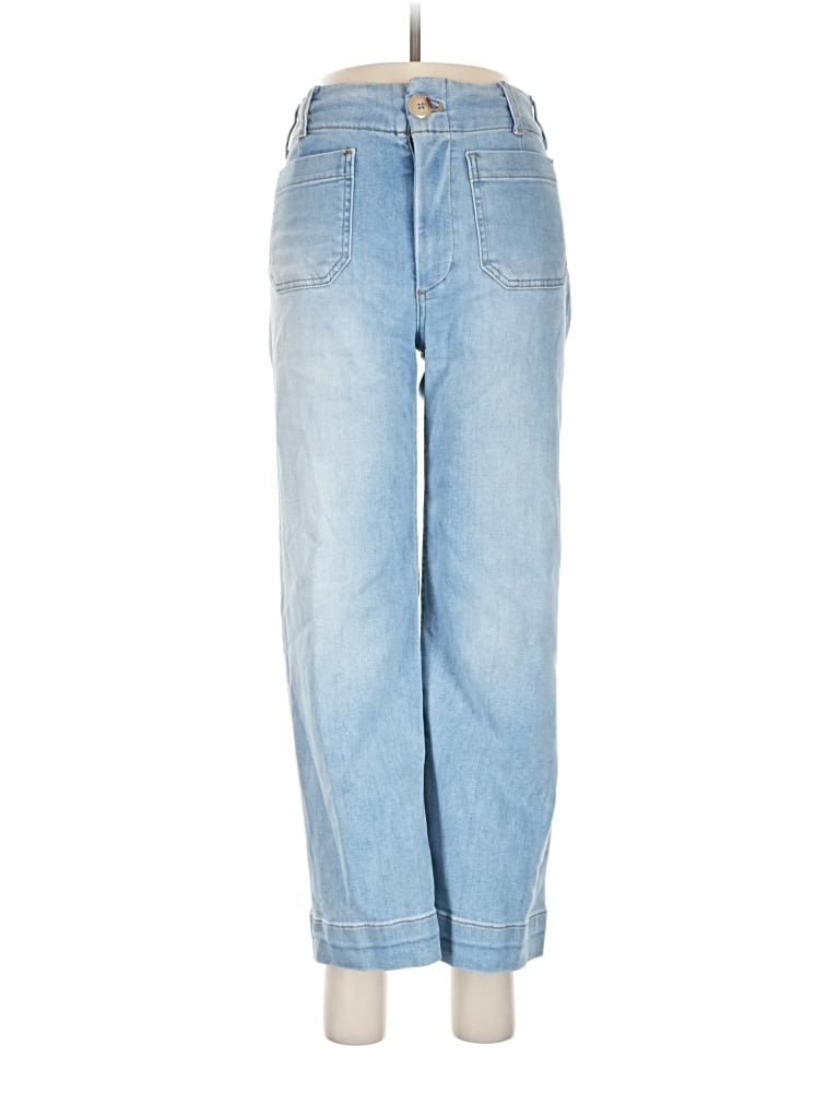 Pre-owned Maeve Jeans In Blue