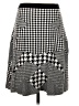Grace Elements Houndstooth Gray Casual Skirt Size S - photo 1