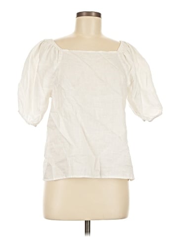 Saks Fifth Avenue Short Sleeve Blouse (view 1)