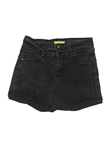 Wax Jean Denim Shorts (view 1)