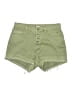 Roxy Solid Green Khaki Shorts Size 27 waist - photo 1