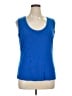 Boston Proper Blue Sleeveless T-Shirt Size XL - photo 1