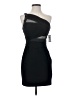 Aidan Mattox Black Cocktail Dress Size 2 - photo 1