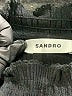 Sandro Black Long Sleeve Top Size XS (0) - photo 7