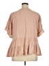 Cotton Bleu Tan 3/4 Sleeve Blouse Size XL - photo 2