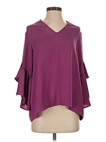 PASSPORTS 3/4 Sleeve Blouse (view 1)