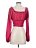 Altar'd State 100% Polyester Pink Long Sleeve Blouse Size S - photo 2