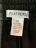 Feathers Black Track Pants Size 1X - photo 4