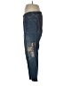 Chico's Graphic Blue Jeans Size Sm (0.5) - photo 5