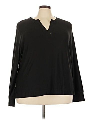Cuddl Duds Long Sleeve Blouse (view 1)