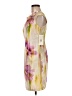 Robbie Bee 100% Polyester Floral Yellow Cocktail Dress Size 6 - photo 5
