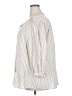 Sanctuary Stripes Ivory 3/4 Sleeve Button-Down Shirt Size 2X - photo 5