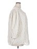 Sanctuary Stripes Ivory 3/4 Sleeve Button-Down Shirt Size 2X - photo 4
