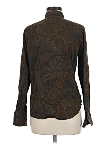 Lauren by Ralph Lauren Long Sleeve Button-Down Shirt (view 2)