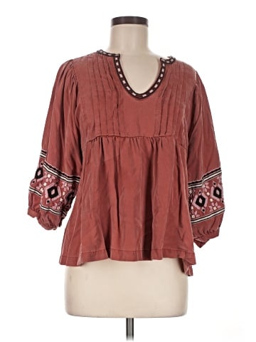 Marine Layer 3/4 Sleeve Blouse (view 1)