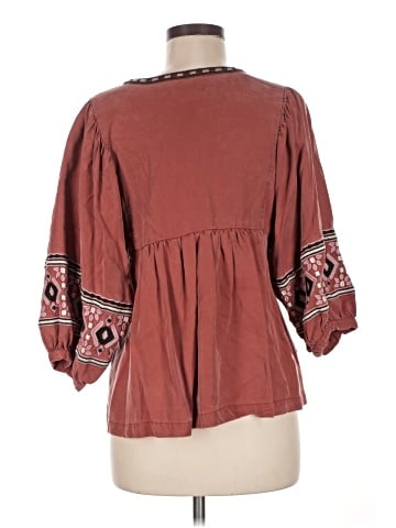 Marine Layer 3/4 Sleeve Blouse (view 2)