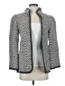 Escada 100% Cotton Chevron-herringbone Gray Blazer Size EU 36 / US 6 - photo 1