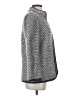 Escada 100% Cotton Chevron-herringbone Gray Blazer Size EU 36 / US 6 - photo 4