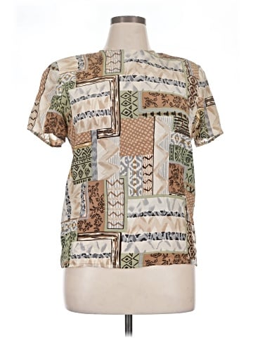 Rodier Short Sleeve Silk Top (view 1)