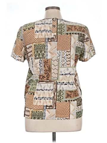 Rodier Short Sleeve Silk Top (view 2)