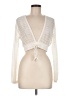 Yitty Ivory Long Sleeve Top Size M - photo 1