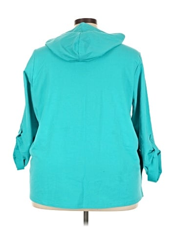 D&Co. 3/4 Sleeve Button-Down Shirt (view 2)