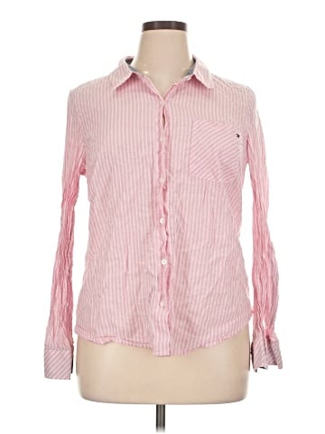 Tommy Hilfiger Long Sleeve Button-Down Shirt (view 1)