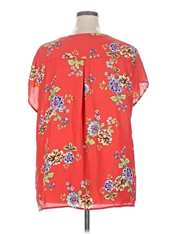 Pleione Short Sleeve Blouse (view 2)