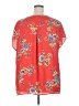 Pleione 100% Polyester Red Short Sleeve Blouse Size 2X - photo 2