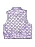Shein 100% Polyester Metallic Purple Vest Size 8 - photo 2