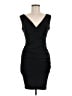En Focus Studio 100% Polyester Solid Black Cocktail Dress Size 6 - photo 1